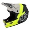 Troy Lee Designs D3 Fiberlite Full Face Helmet - Spider Stripe Black