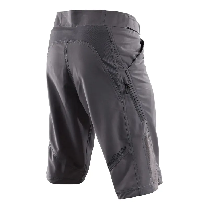 Troy Lee Designs Ruckus Men's Baggy Shorts - Shell Only - Solid Granite 4 Troy Lee Designs Ruckus Men's Baggy Shorts - Shell Only - Solid Granite - Image 4