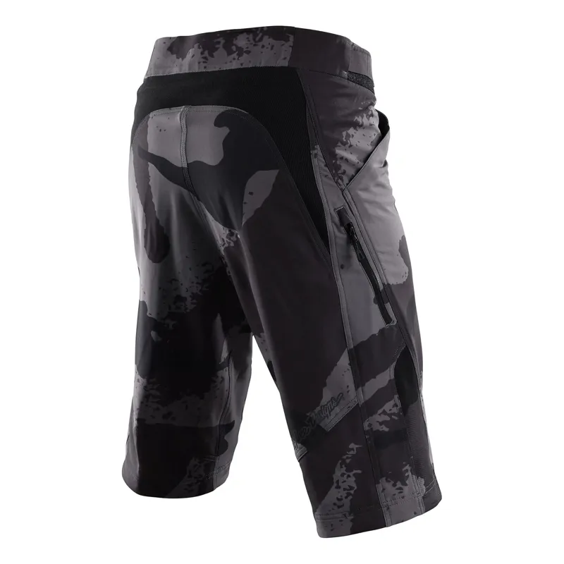 Troy Lee Designs Ruckus Men's Baggy Shorts - Brit Camo Black 6 Troy Lee Designs Ruckus Men's Baggy Shorts - Brit Camo Black - Image 6