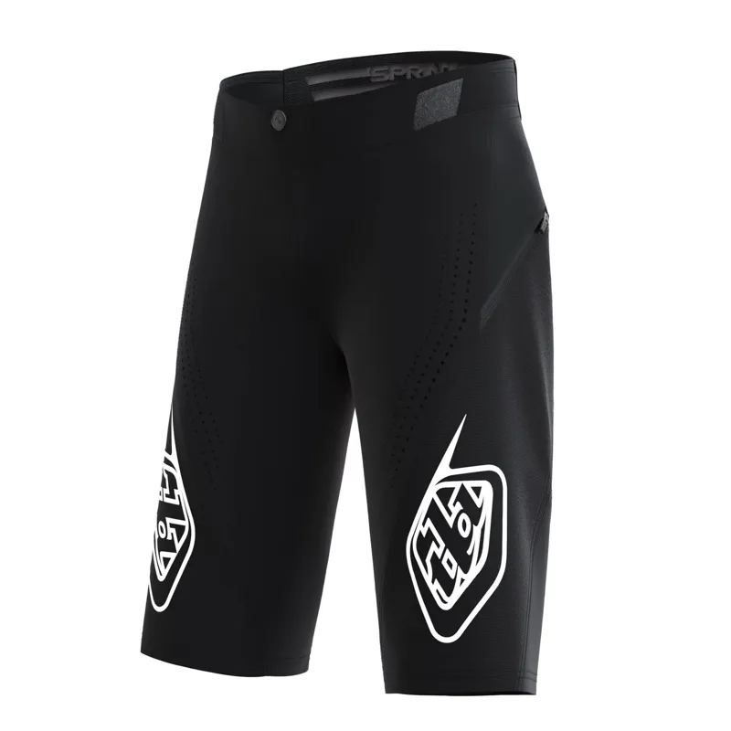 Troy Lee Designs Sprint Youth Baggy Shorts - Mono Flo Yellow 3 Troy Lee Designs Sprint Youth Baggy Shorts - Mono Flo Yellow - Image 3