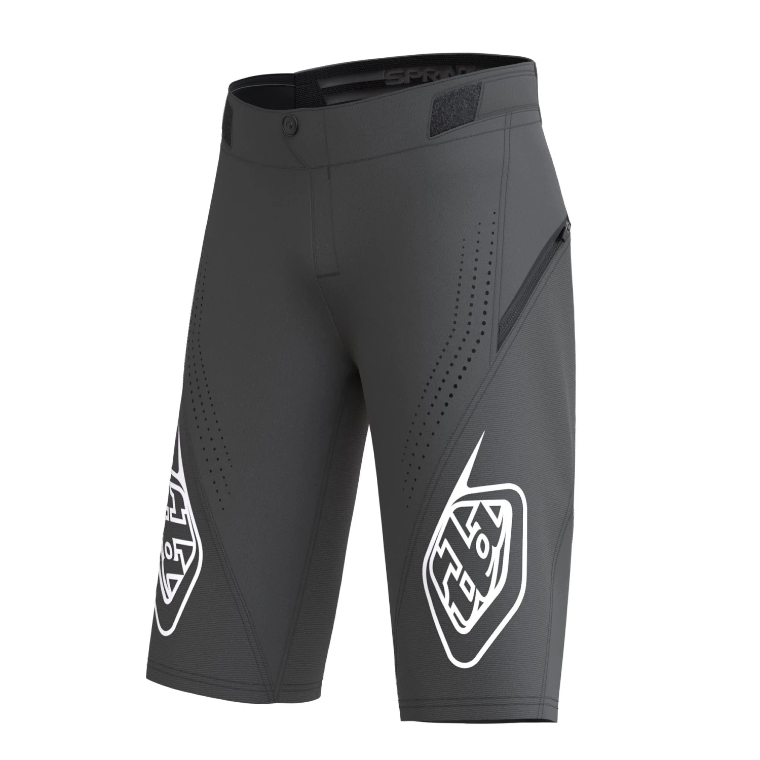 Troy Lee Designs Sprint Youth Baggy Shorts - Mono Black 3 Troy Lee Designs Sprint Youth Baggy Shorts - Mono Black - Image 3