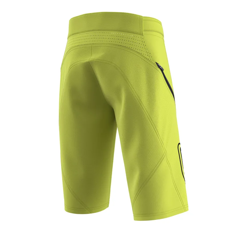 Troy Lee Designs Sprint Youth Baggy Shorts - Mono Flo Yellow 4 Troy Lee Designs Sprint Youth Baggy Shorts - Mono Flo Yellow - Image 4