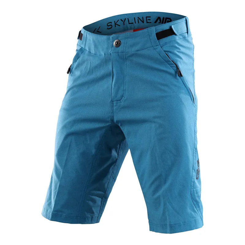 Troy Lee Designs Skyline Air Men's Baggy Shorts - Shell Only - Azure 2 Troy Lee Designs Skyline Air Men's Baggy Shorts - Shell Only - Azure - Image 2