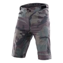 Troy Lee Designs Flowline Men's Baggy Shorts - Shell Only - Solid Charcoal