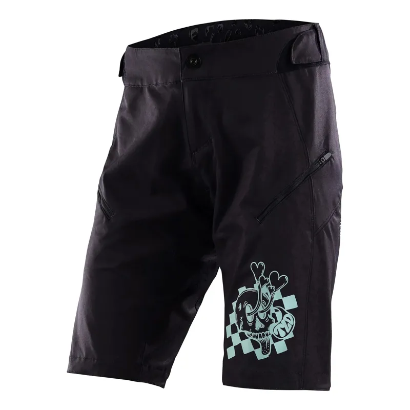 Troy Lee Designs Lilium Women's Baggy Shorts - Micayla Gatto Black 2 Troy Lee Designs Lilium Women's Baggy Shorts - Micayla Gatto Black - Image 2