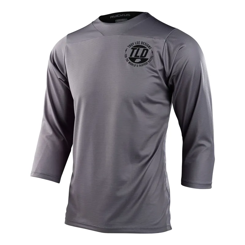 Troy Lee Designs Ruckus Men's 3/4 Jersey - Industry Charcoal 1 Troy Lee Designs Ruckus Men's 3/4 Jersey - Industry Charcoal