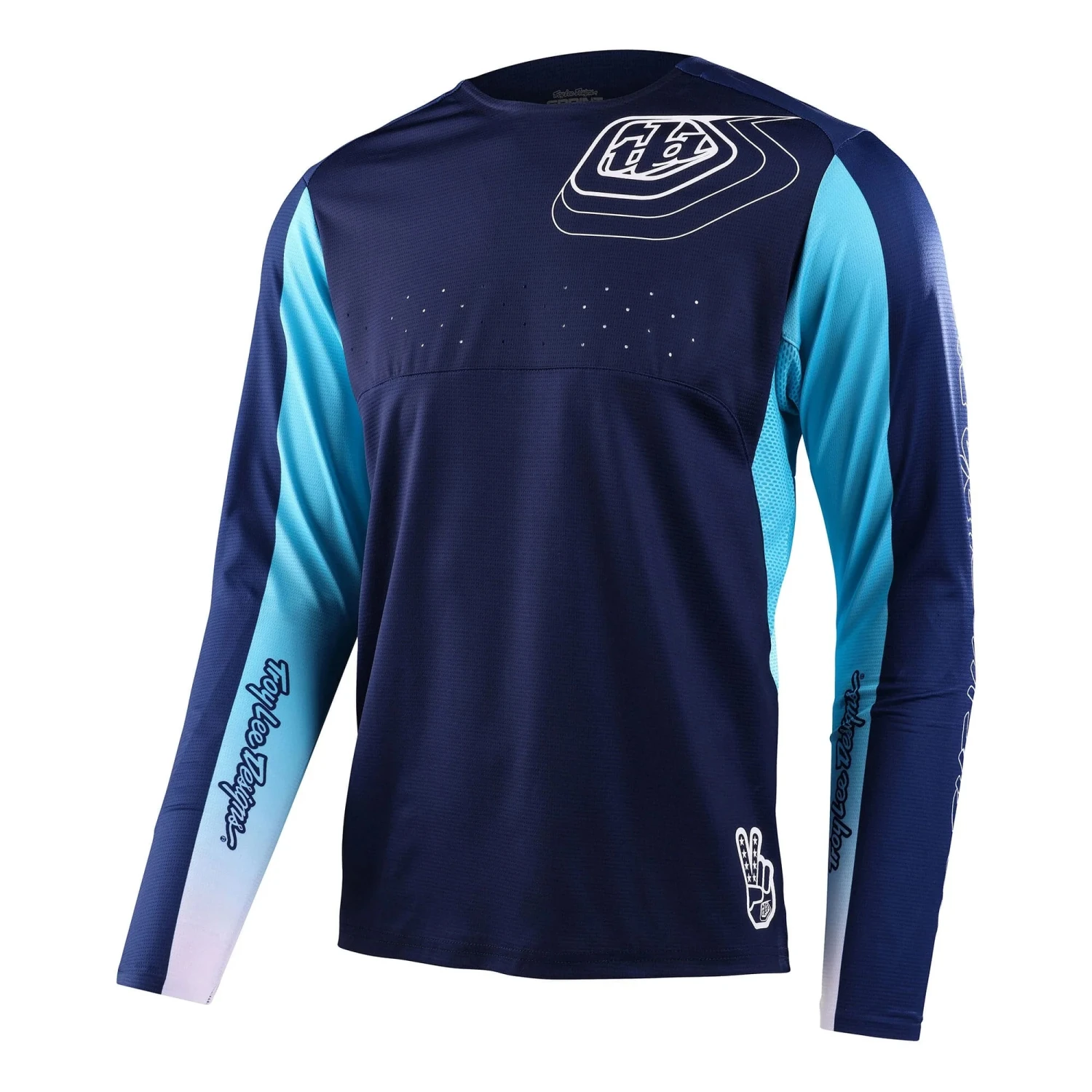 Troy Lee Designs Sprint Men's Long Sleeve Jersey - Icon Black 2 Troy Lee Designs Sprint Men's Long Sleeve Jersey - Icon Black - Image 2