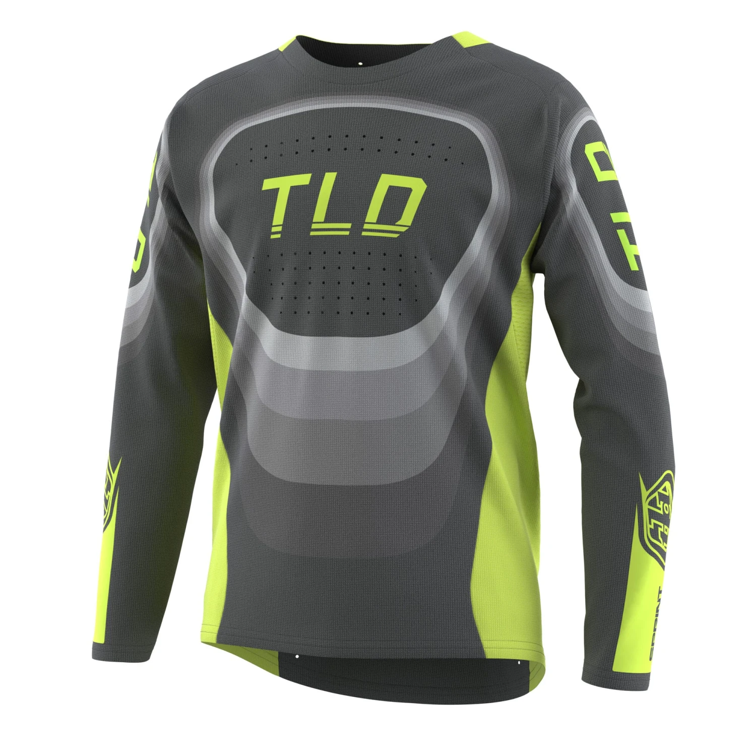 Troy Lee Designs Sprint Youth Long Sleeve Jersey - Icon Black 3 Troy Lee Designs Sprint Youth Long Sleeve Jersey - Icon Black - Image 3