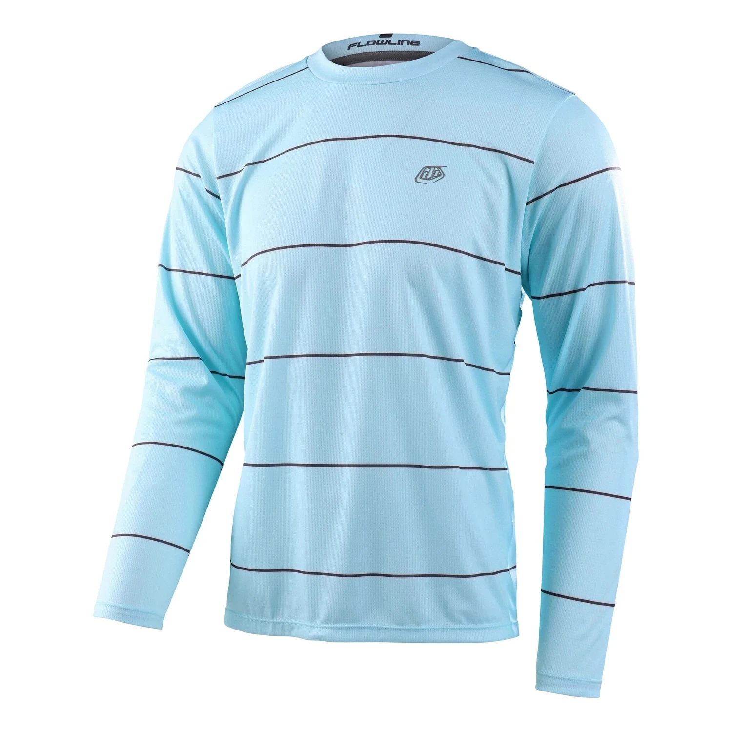 Troy Lee Designs Flowline Men's Long Sleeve Jersey - Solid Windward 2 Troy Lee Designs Flowline Men's Long Sleeve Jersey - Solid Windward - Image 2