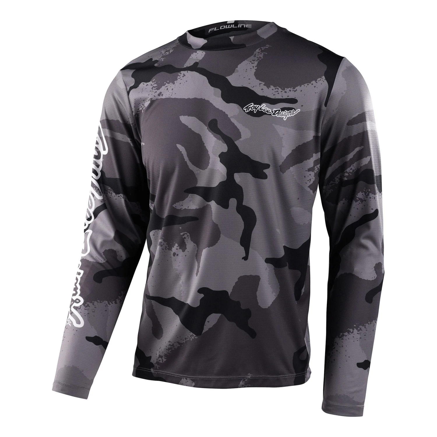 Troy Lee Designs Flowline Men's Long Sleeve Jersey - Solid Windward 3 Troy Lee Designs Flowline Men's Long Sleeve Jersey - Solid Windward - Image 3