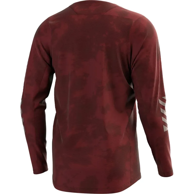 Troy Lee Designs Skyline Chill Men's Long Sleeve Jersey - Tie Dye Wine 1 Troy Lee Designs Skyline Chill Men's Long Sleeve Jersey - Tie Dye Wine