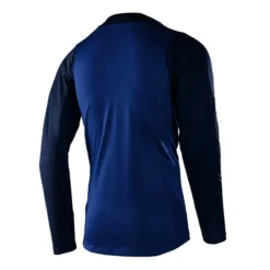 Troy Lee Designs Skyline Chill Men's Long Sleeve Jersey - Mono True Blue 8 Troy Lee Designs Skyline Chill Men's Long Sleeve Jersey - Mono True Blue -Cycle Fix tld353931012 2