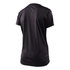 Troy Lee Designs Lilium Women's Short Sleeve Jersey - Solid - Black