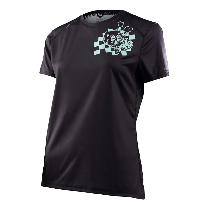 Troy Lee Designs Lilium Women's Short Sleeve Jersey - Micayla Gatto Black 1 Troy Lee Designs Lilium Women's Short Sleeve Jersey - Micayla Gatto Black