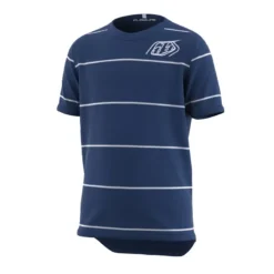 Troy Lee Designs Flowline Youth Short Sleeve Jersey - Revert True Blue