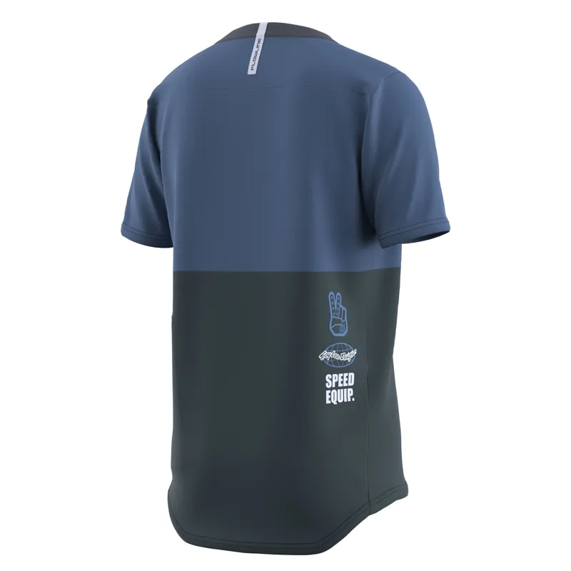 Troy Lee Designs Flowline Youth Short Sleeve Jersey - Scripter Windward 3 Troy Lee Designs Flowline Youth Short Sleeve Jersey - Scripter Windward - Image 3