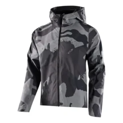 Troy Lee Designs Descent Men's Waterproof Jacket - Camo Carbon