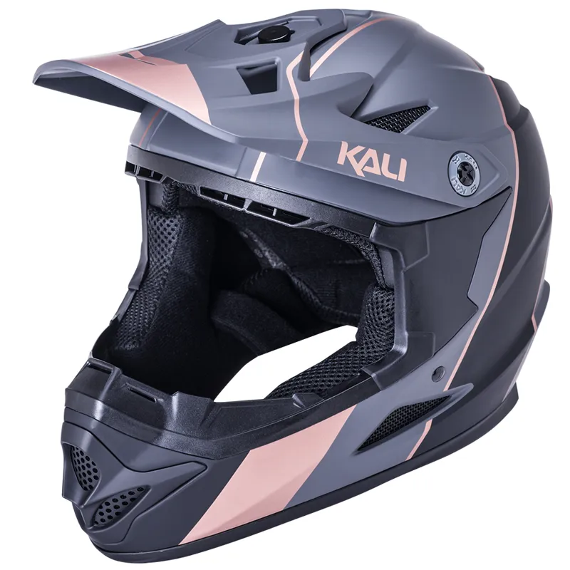 Kali Zoka Stripe Full Face Helmet - Matt Black/Bronze 5 Kali Zoka Stripe Full Face Helmet - Matt Black/Bronze - Image 5