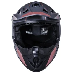 Kali Zoka Stripe Full Face Helmet - Matt Black/Bronze