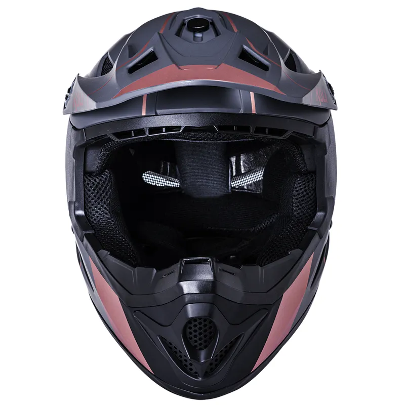 Kali Zoka Stripe Full Face Helmet - Matt Black/Bronze 1 Kali Zoka Stripe Full Face Helmet - Matt Black/Bronze